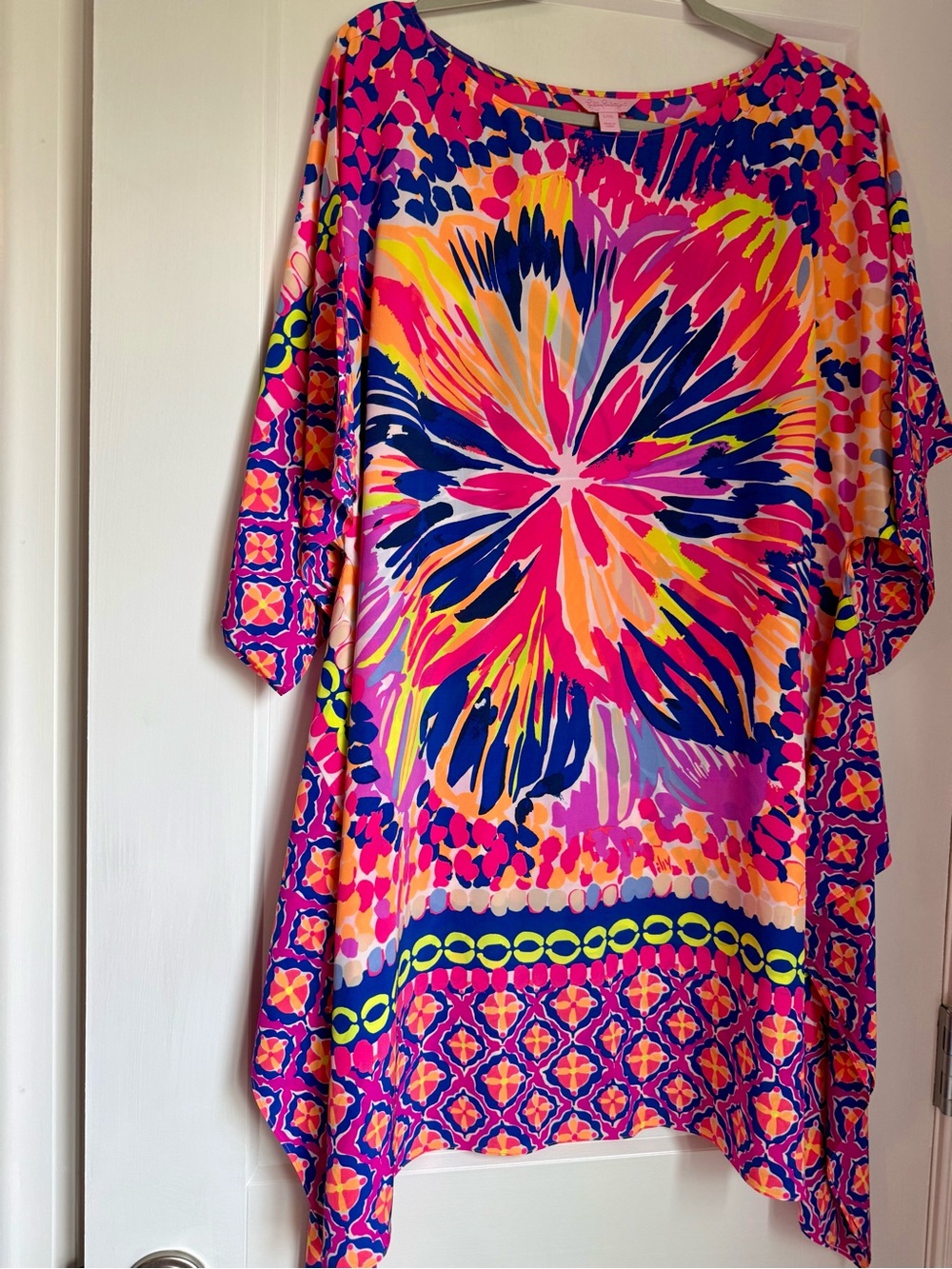 Lilly Pulitzer Bright Multi-Color Floral Tunic Dress - Picture 2 of 7